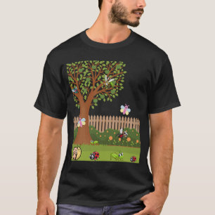 Grappige lieve lieveboeren meisjes jongens kindere t-shirt