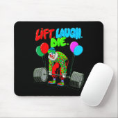 Grappige Lift Laugh Die Gym Gewichtheffen Bodybuil Muismat (Met muis)