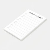 Grappige Lijst Maker Post-it® Notes (Schuin)