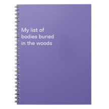 Grappige lijst van lichamen begraven in de Bossen