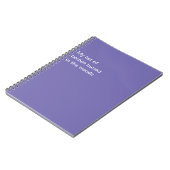 Grappige Lijst van Lichamen Begraven in het Bos Notitieboek (Linkerzijde)