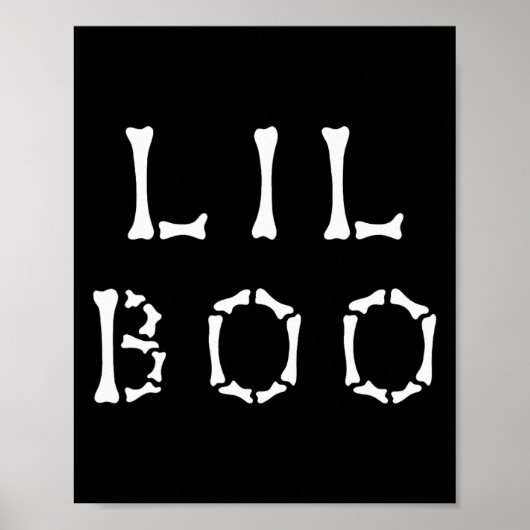 Grappige Lil Boo Halloween Mama Dode Halloween Mat Poster (Voorkant)