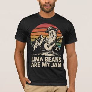 Grappige limabonen zijn mijn ding Vintage Retro Gi T-shirt
