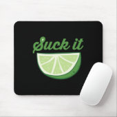 Grappige Limoen Slik Het Cinco De Mayo Citrus Zure Muismat (Met muis)