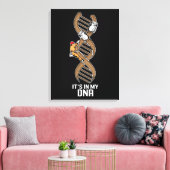 Grappige Lineman Gift Vader Elektrische Kabel Line Canvas Afdruk (Insitu (Woonkamer))
