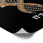 Grappige Lineman Gift Vader Elektrische Kabel Line Poster (Hoek)