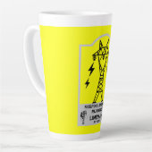 Grappige Lineman Mok – Power Lineman Cadeau – Elek (Linkerhoek)