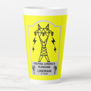 Grappige Lineman Mok – Power Lineman Cadeau – Elek