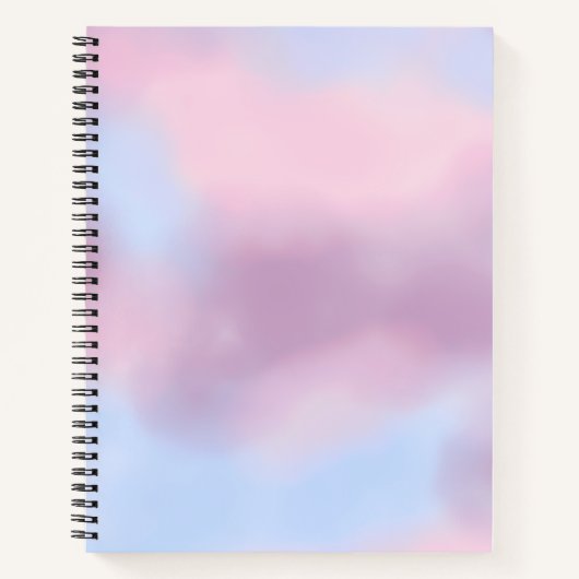 Grappige linkshandige linkshandige bloemige Lila n Notitieboek (Voorkant)