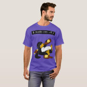 Grappige linu commando grappige linu t-shirt (Voorkant volledig)