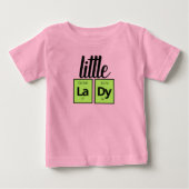 Grappige Little LaDy Periodiek Systeem Element Sym (Voorkant)
