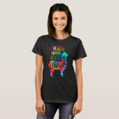 Grappige LLama 100 dagen school shirt kinderen 100 (Voorkant volledig)