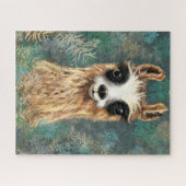 Grappige Llama Jigsaw Puzzel (Horizontaal)