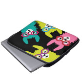 Grappige Llama Kleurrijke Camelid Laptop Sleeve (Voorkant onderkant)