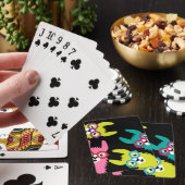 Grappige Llama Kleurrijke Camelid Pokerkaarten (Insitu)