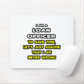 Grappige Loan Officer T-shirts en geschenken Muismat (Met muis)