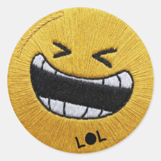 Grappige LOL Lachende Emoji WhatsApp Sticker | Sch