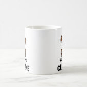 Grappige 'Lopen Op Cafeïne' Koffiemok Sarcastisch (Center)