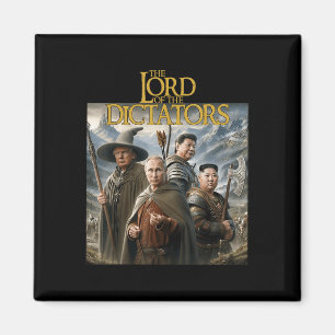 Grappige Lord Dictators Anti Poetin Trump Kim Jong Magneet