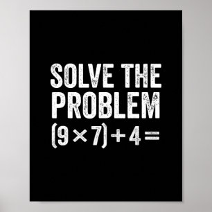 Grappige Los Het Probleem 67 Meme Zes Zeven  Poster