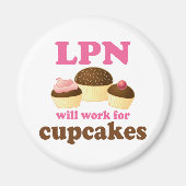 Grappige LPN Erkende Praktische Verpleegkundige Magneet (Voorkant)