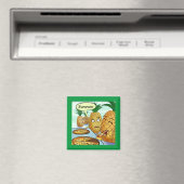 Grappige LTCartoons Ananas Pizza Strip Koelkast Magneet (Insitu (Vaatwasser))