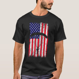 Grappige lucht paraglider paramotor parachutesprin t-shirt