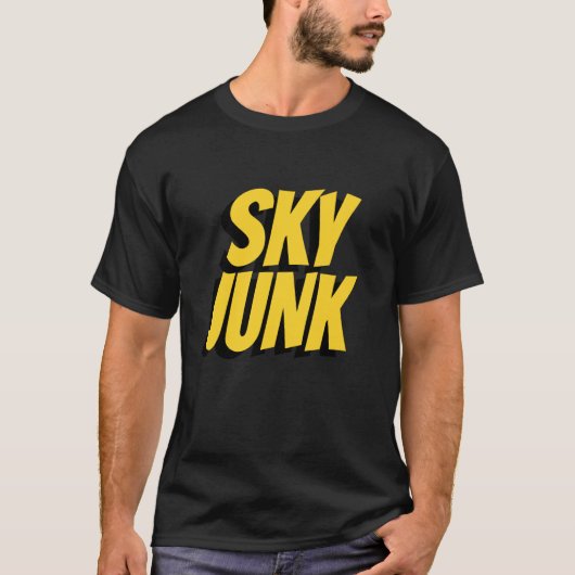 Grappige lucht rommel skydiving t-shirt (Voorkant)