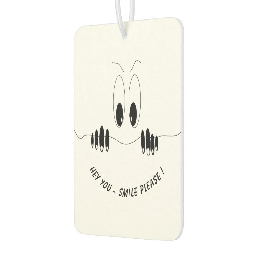 Grappige Luchtverfrisser met Curiosity Eyes - Smil (Links)