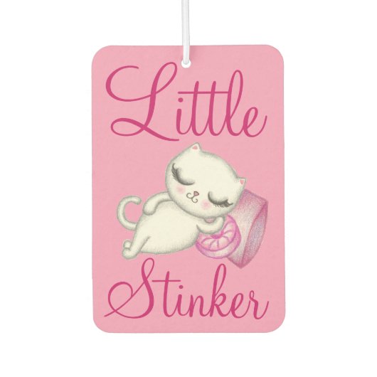 Grappige luchtverfrisser voor katten (Voorkant)