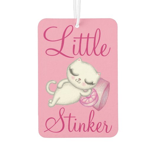 Grappige luchtverfrisser voor katten (Achterkant)