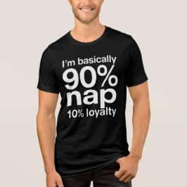 Grappige Lui Hond Humor Sarcastisch Ontwerp Tri-Blend Shirt