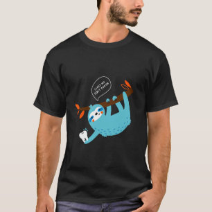 Grappige luiaard 2019's zeggen ik ben mijn eerste t-shirt