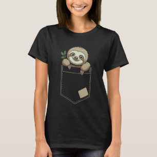 Grappige Luiaard Dier T-shirt