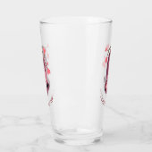 Grappige Luiaard Glas - aangepaste tekst (Links)