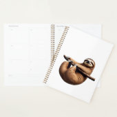 Grappige luiaard in een boom � Maak het gewoon tot Planner (Display)
