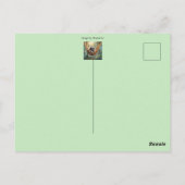 Grappige luiaard met zonnebril in een hangmat briefkaart (Achterkant)