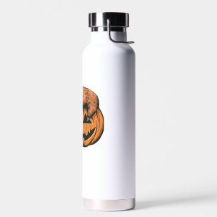 Grappige luiaard op Halloween Pompoen Essential T- Waterfles