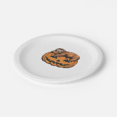 Grappige Luiaard op Halloween Pumpkin Essential T- Papieren Bordje (Gekanteld)