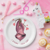 Grappige luiaard papier Borden - aangepaste tekst Papieren Bordje (Feest)