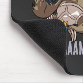 Grappige Luiaard spelletjes! Computer Gamer Videog Muismat (Hoek)