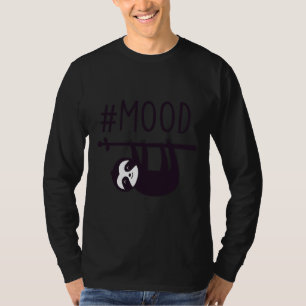 Grappige luiaard t-shirt