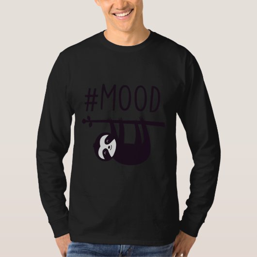 Grappige luiaard t-shirt (Voorkant)