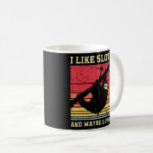 Grappige luiaard voor luiaard Mannen Vrouwen Kinde Koffiemok (Voorkant rechts)