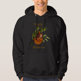 Grappige luidsprekermodus op actief hoodie