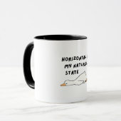 Grappige Luie Eend Mok (Voorkant links)