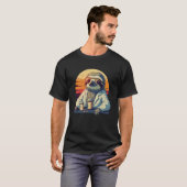 Grappige Luie Luiaard Apotheker T-shirt (Voorkant volledig)