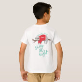 Grappige luie luiaard t-shirt (Achterkant volledig)