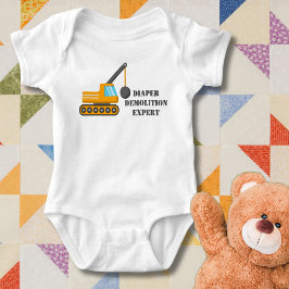 Grappige Luier Vernietiging Expert Romper