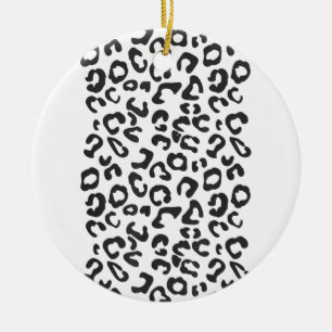 Grappige Luipaard Dier Keramisch Ornament